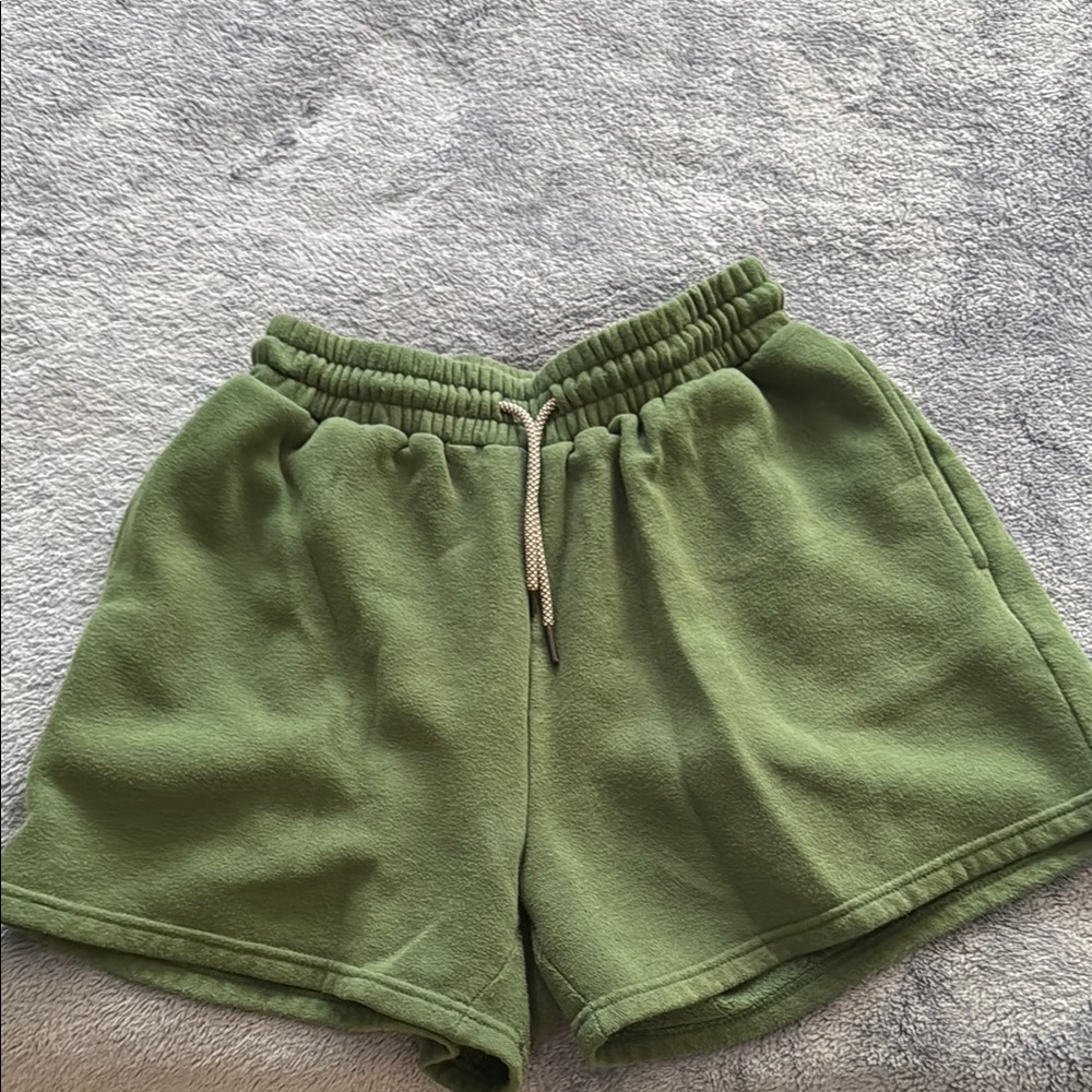 Green Women's Shorts
